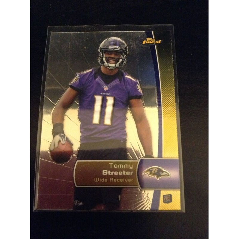 Tommy Streeter Ravens 2012 Topps Finest Rookie #150
