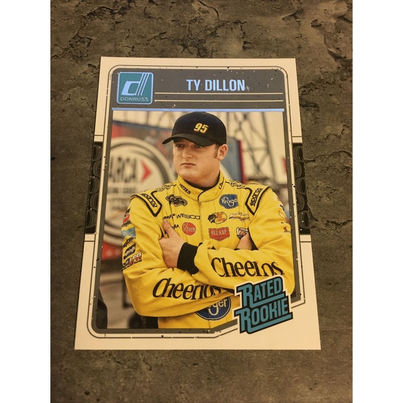 Ty Dillon 2017 NASCAR Panini Donruss Rated Rookie #28