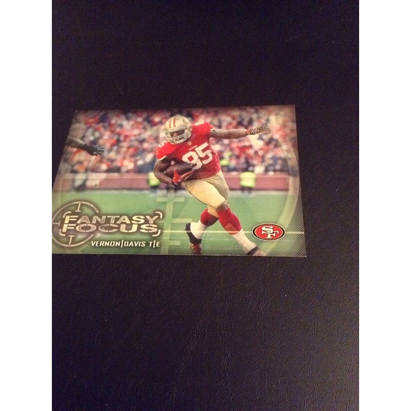 Vernon Davis 49ers 2014 Topps Fantasy Focus #FF-VD