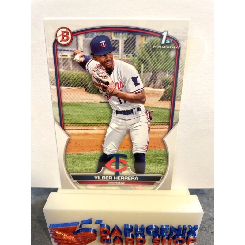 Yilber Herrera Twins 2023 Bowman Prospect #BP-86