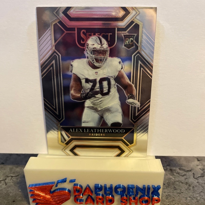 Alex Leatherwood   Raiders 2021 Panini Select  Rookie#286