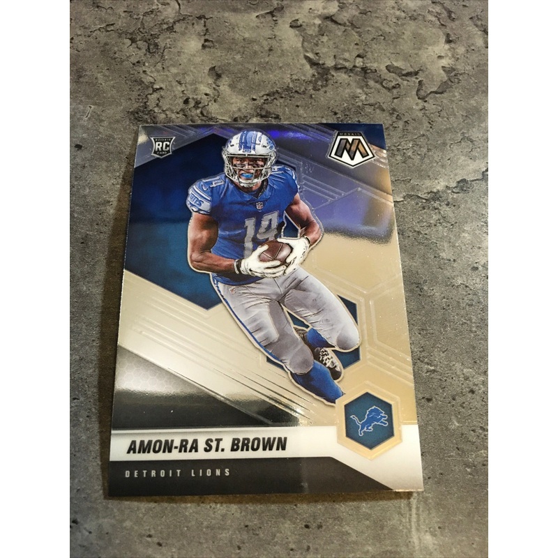 Amon-Ra St. Brown  Lions 2021 Panini Mosaic Rookie #328