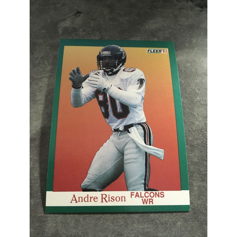 Andre Rison Falcons 1991 Fleer #208