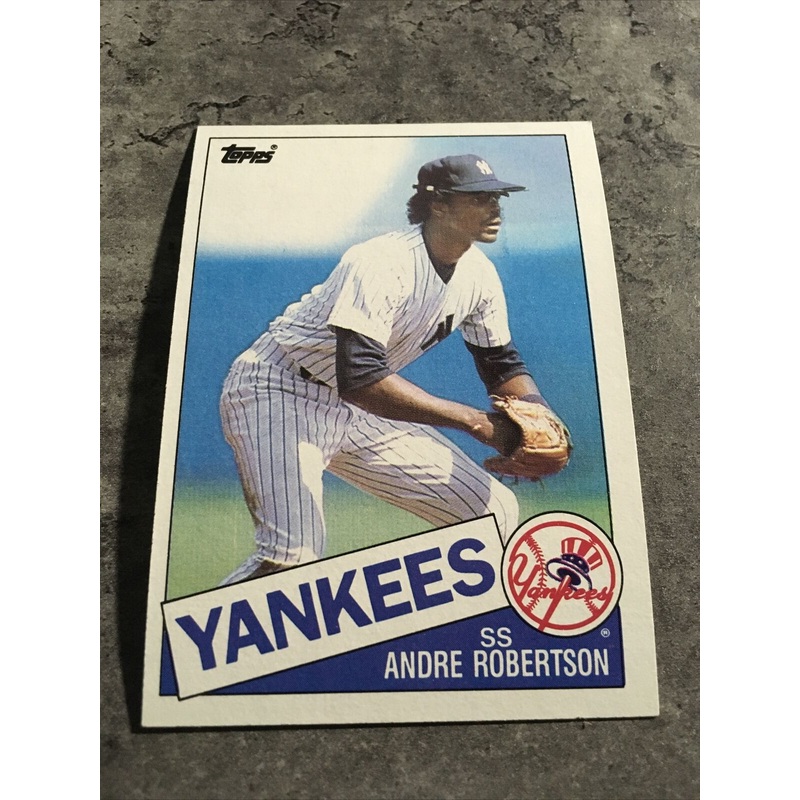 Andre Robertson Yankees 1985 Topps #354