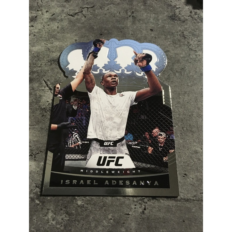 Israel Adesanya  UFC 2021 Panini Chronicles Crown Royale #12