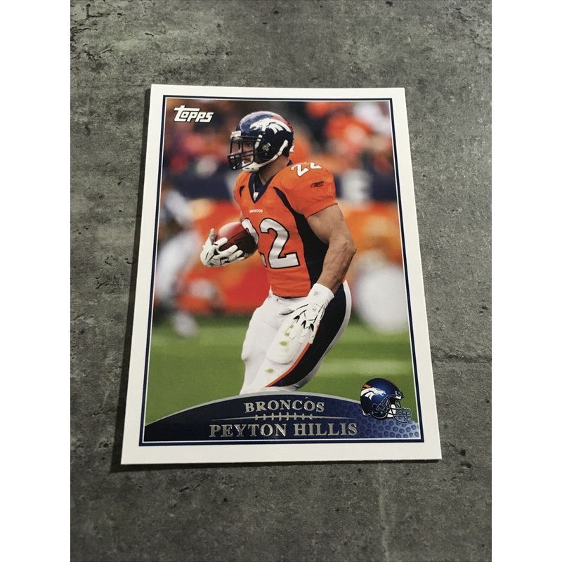 Peyton Hillis Broncos 2009 Topps #7