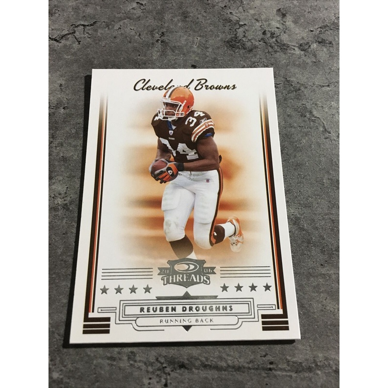 Reuben Droughns Browns 2006 Donruss Threads #36