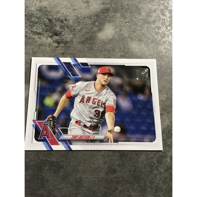Tony Watson Angels 2021 Topps Update #US327