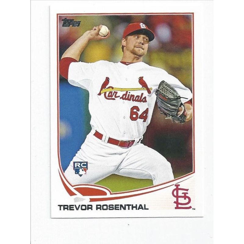 Trevor Rosenthal Cardinals 2013 Topps Rookie #261