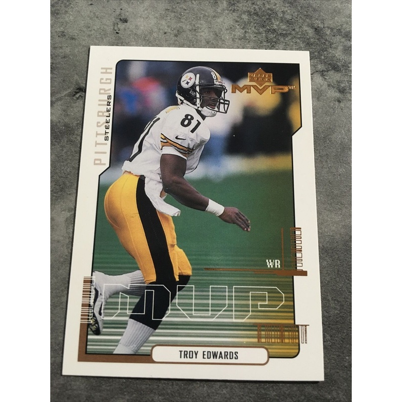 Troy Edwards Steelers 2000 Upper Deck MVP #132
