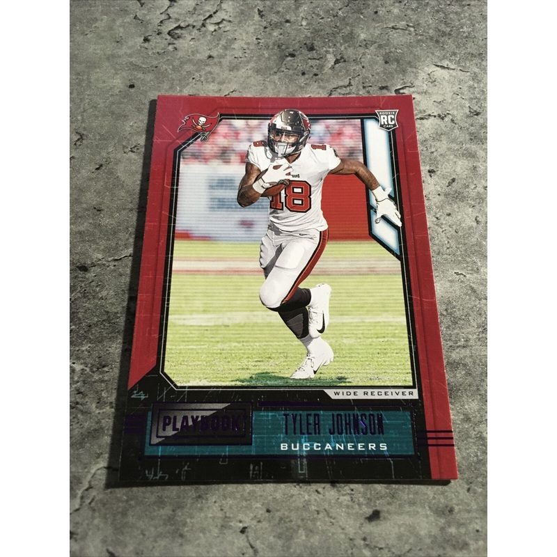 Tyler Johnson  Buccaneers 2020 Panini Playbook Rookie Purple #139