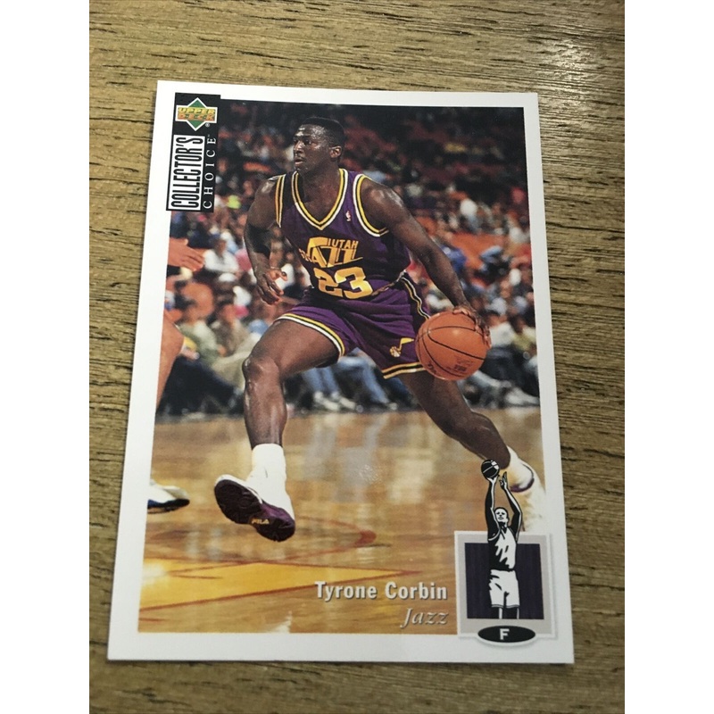 Tyrone Corbin Jazz 1994-1995 Upper Deck Collector’s Choice #138