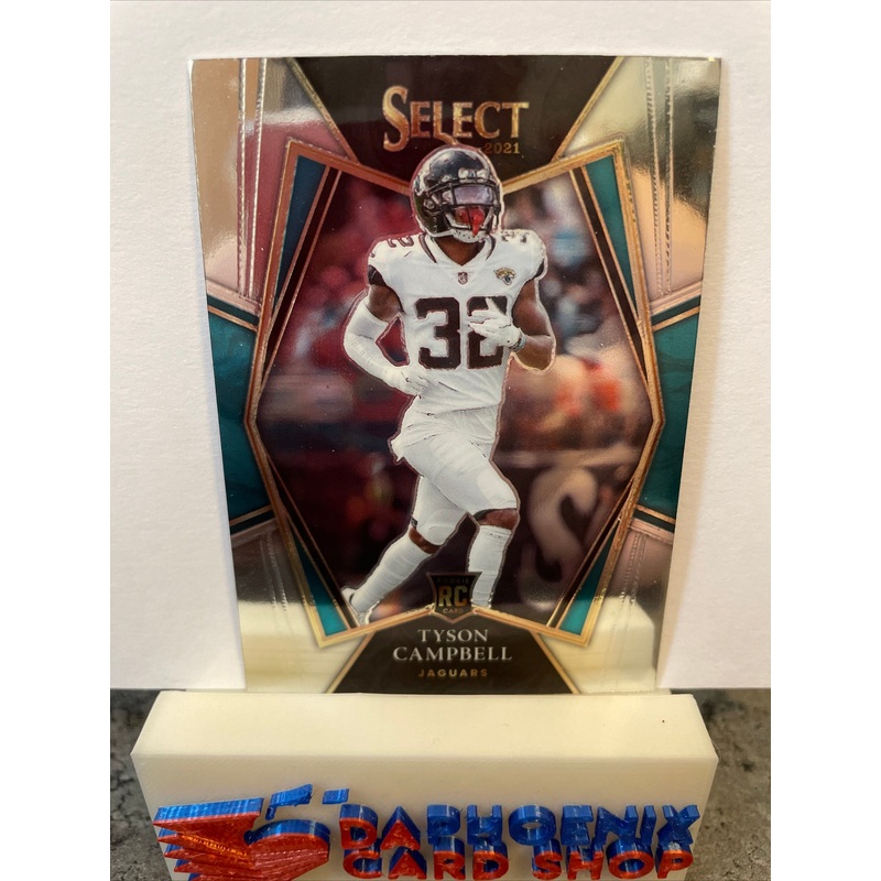 Tyson Campbell Jaguars 2021 Panini Select Rookie #189