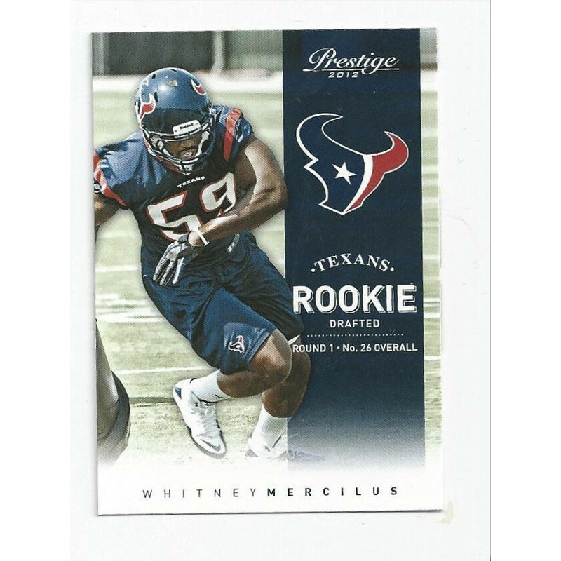 Whitney Mercilus Texans 2012 Prestige Rookie #207