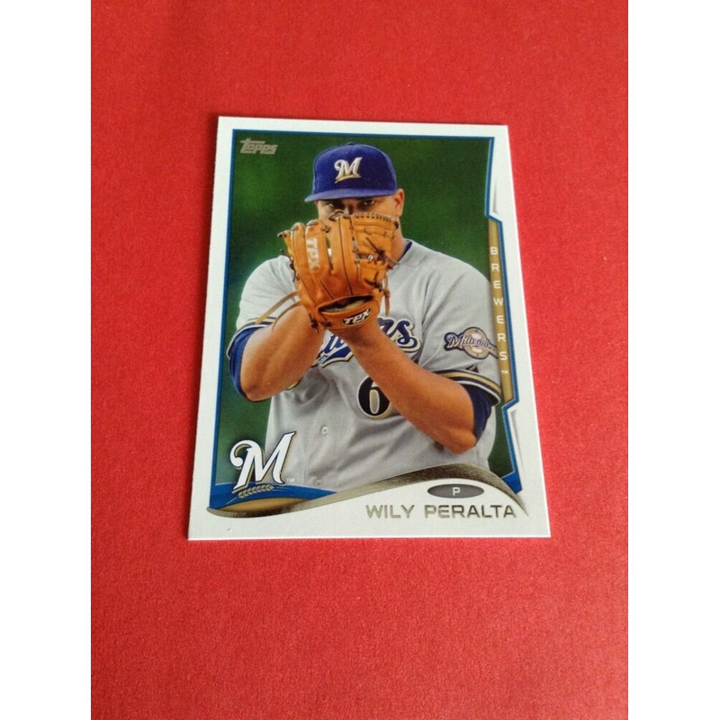 Wily Peralta Brewers 2014 Topps #96