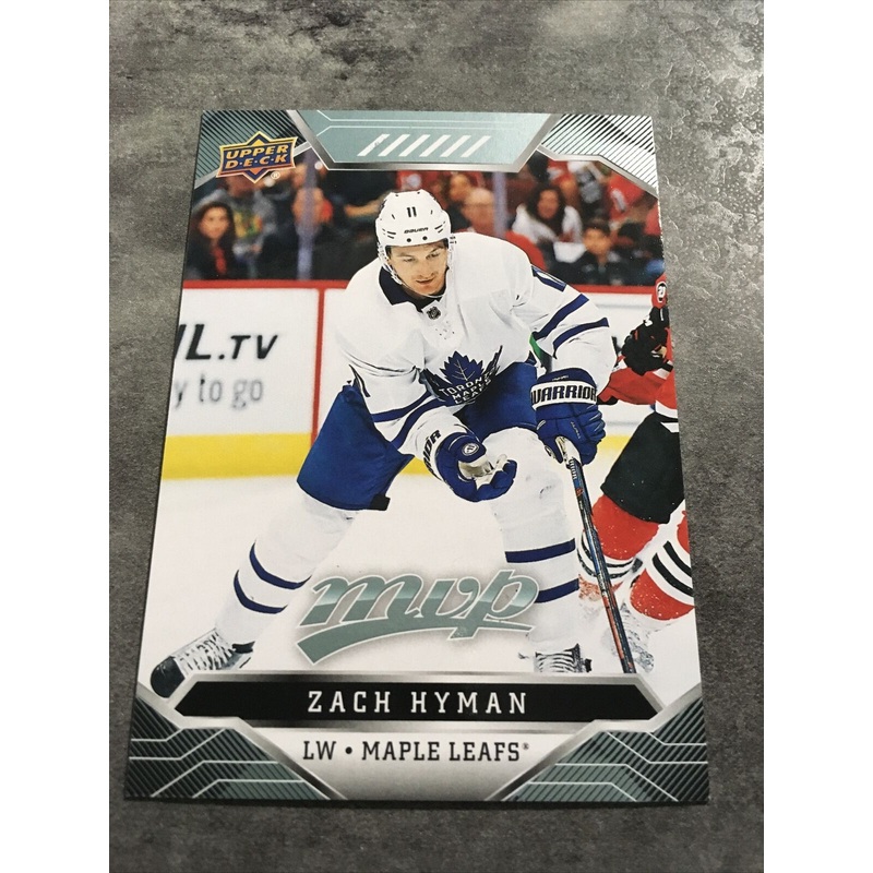 Zach Hyman Maple Leafs 2019-2020 Upper Deck MVP #192