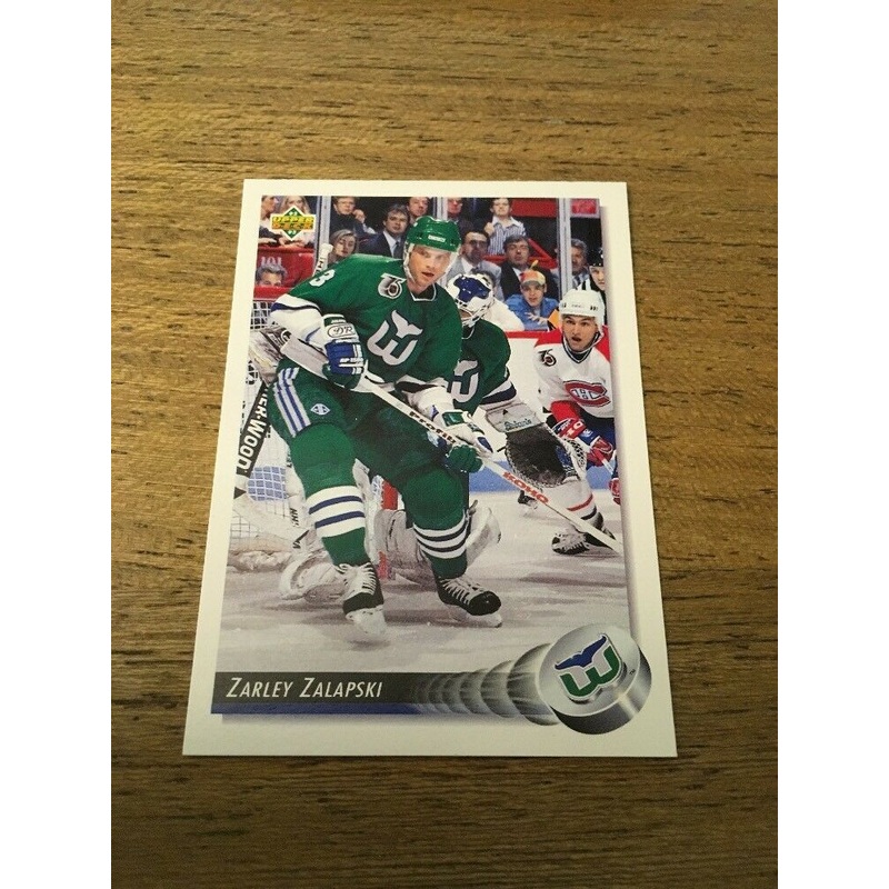 Zarley Zalapski Whalers 1992-1993 Upper Deck #316