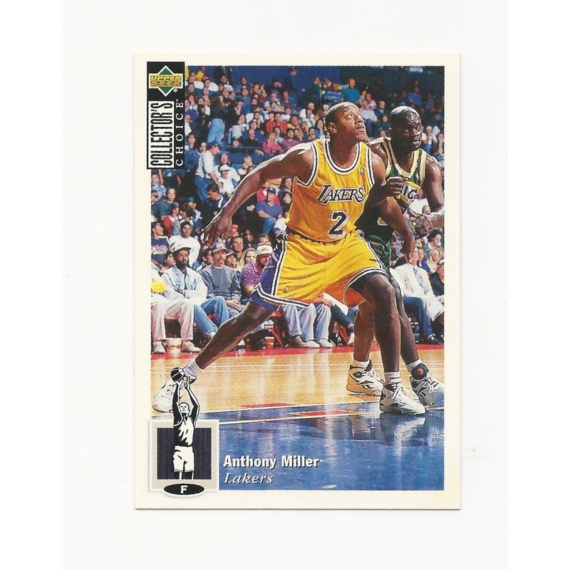 Anthony Miller Lakers 1994-1995 Upper Deck Collectors Choice #353