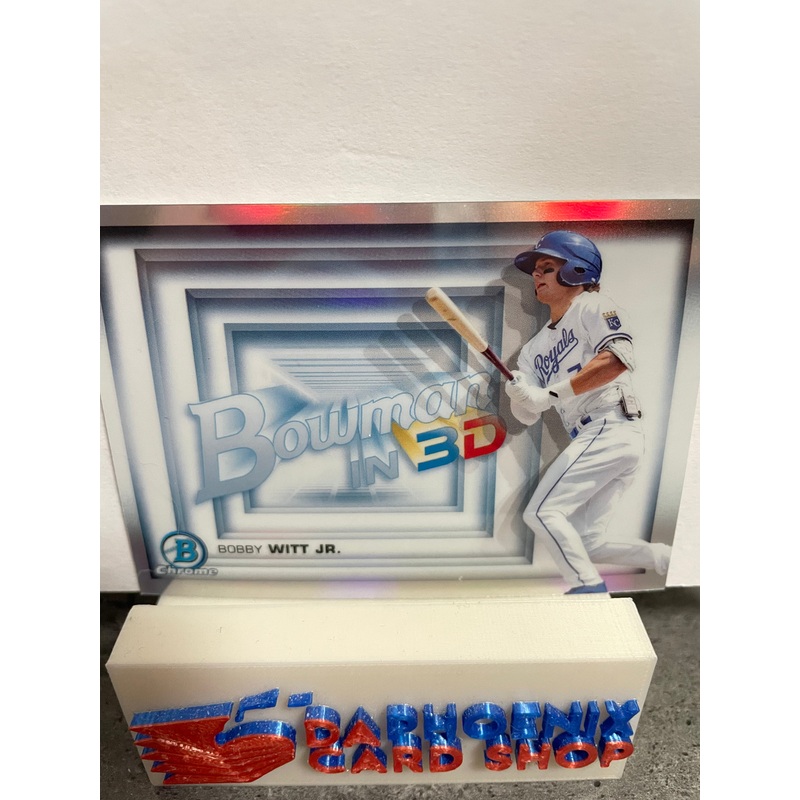 Bobby Witt Jr.   Royals 2022 Bowman Chrome Bowman in 3D#B3D-14