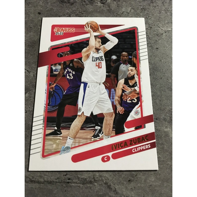 Ivica Zubac Clippers 2021-22 Donruss #194