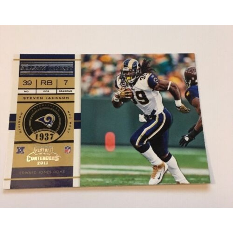 Steven Jackson Rams 2011 Playoff Contenders #100