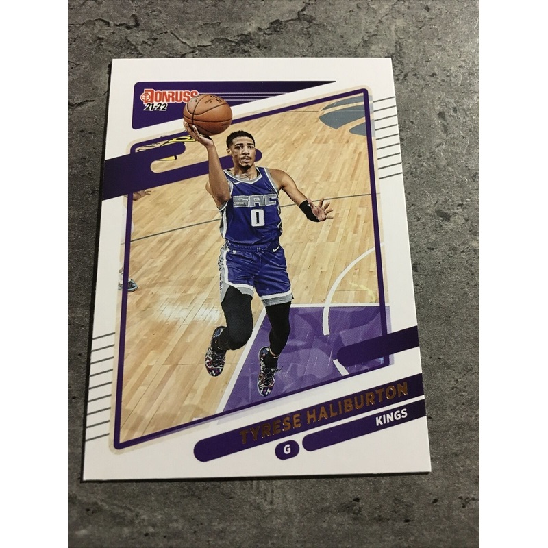 Tyrese Haliburton Kings 2021-22 Donruss #43