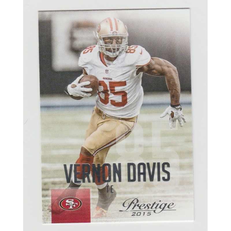 Vernon Davis 49ers 2015 Prestige #197