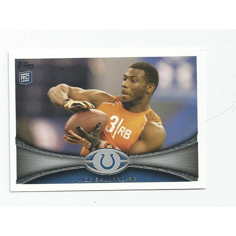 Vick Ballard Colts 2012 Topps Rookie #42