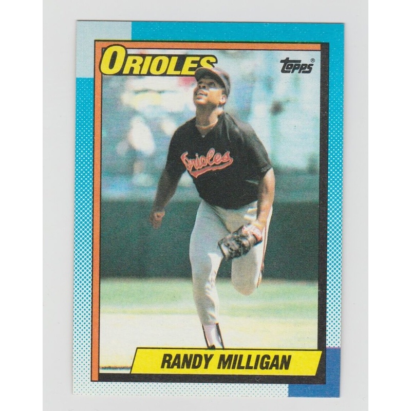 Randy Milligan Orioles 1990 Topps #153