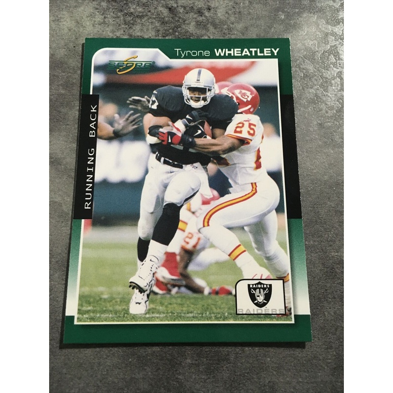 Tyrone Wheatley Raiders 2000 Score #144