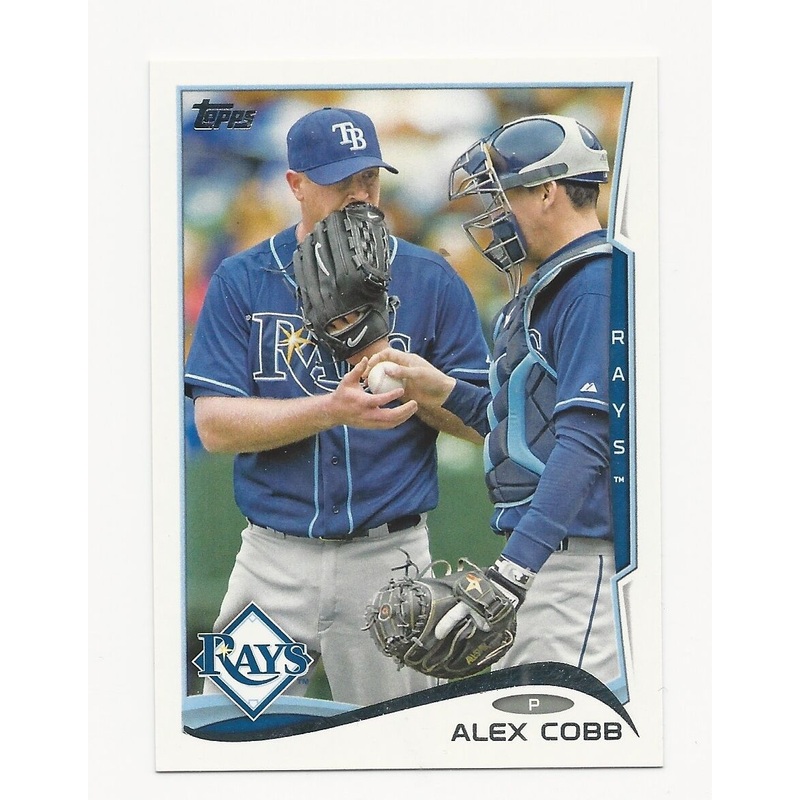 Alex Cobb Rays 2014 Topps #176