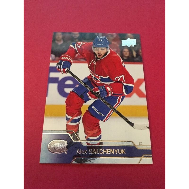 Alex Galchenyuk Canadiens 2016-2017 Upper Deck #99