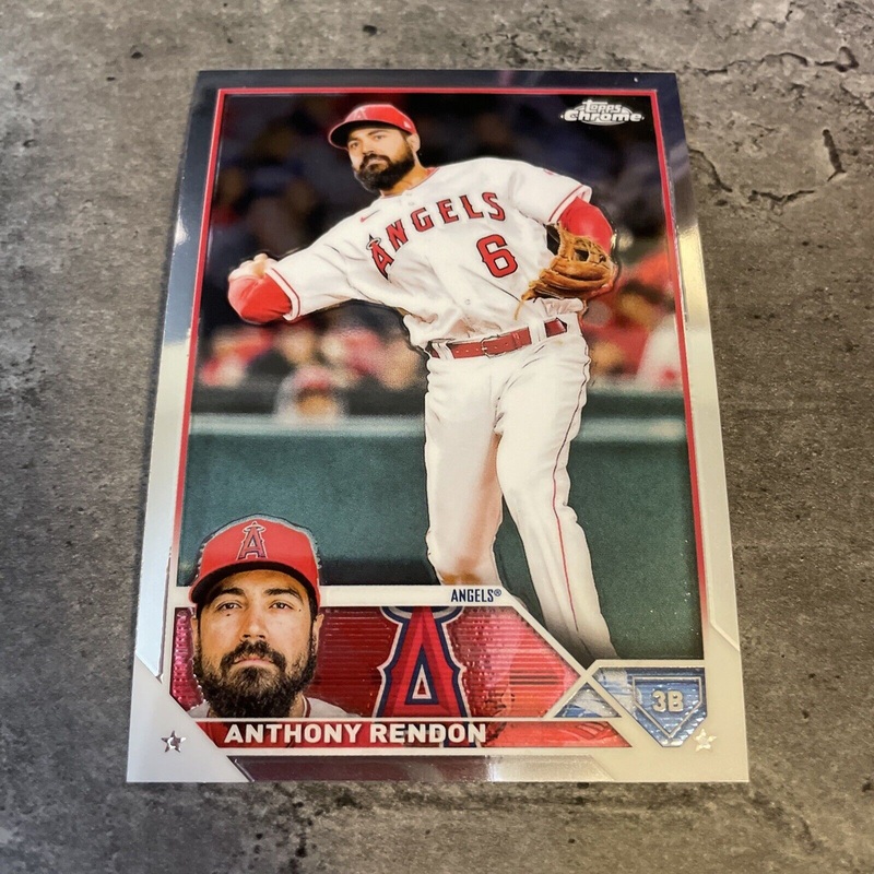 Anthony Rendon Angels 2023 Topps Chrome #123