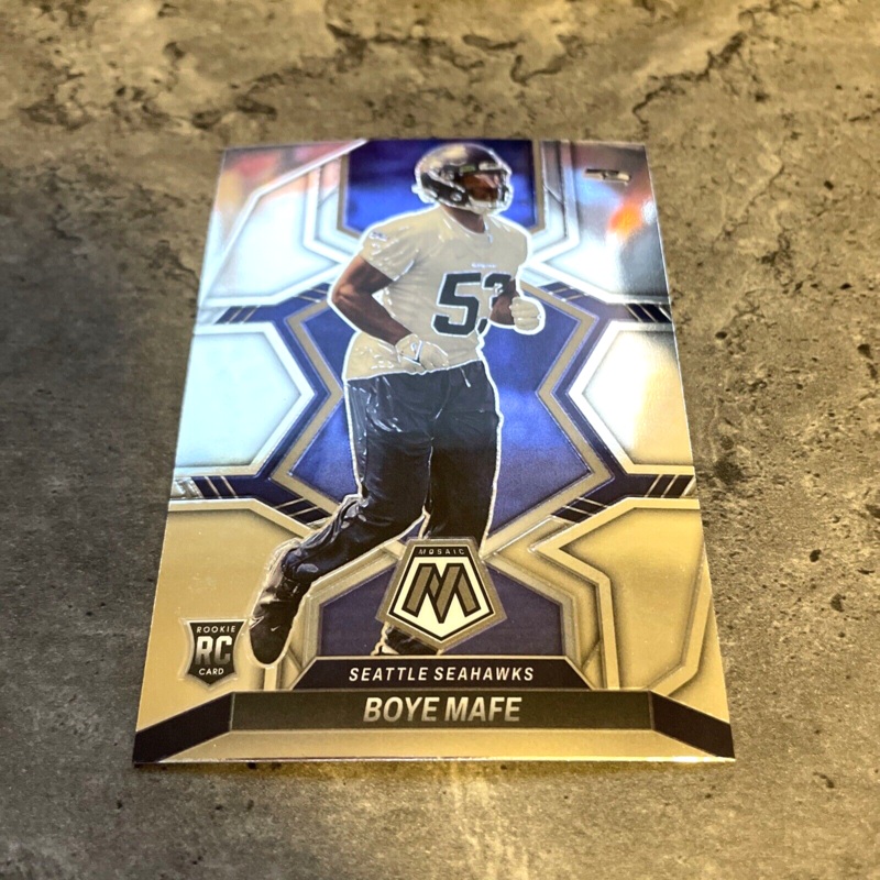 Boye Mafe Seahawks 2022 Panini Mosaic Rookie #385