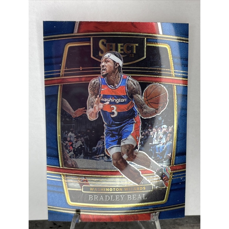 Bradley Beal Wizards 2021-22 Panini Select Blue #89