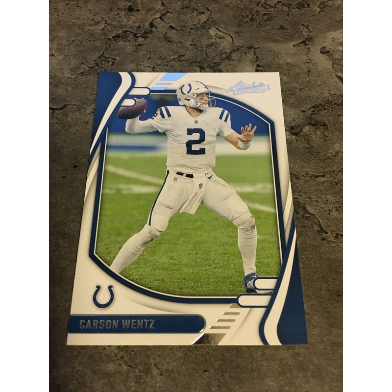 Carson Wentz Colts 2021 Panini Absolute #11