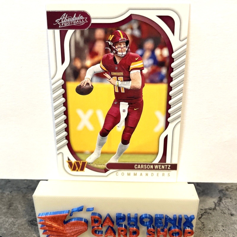 Carson Wentz Commanders 2022 Panini Absolute #96