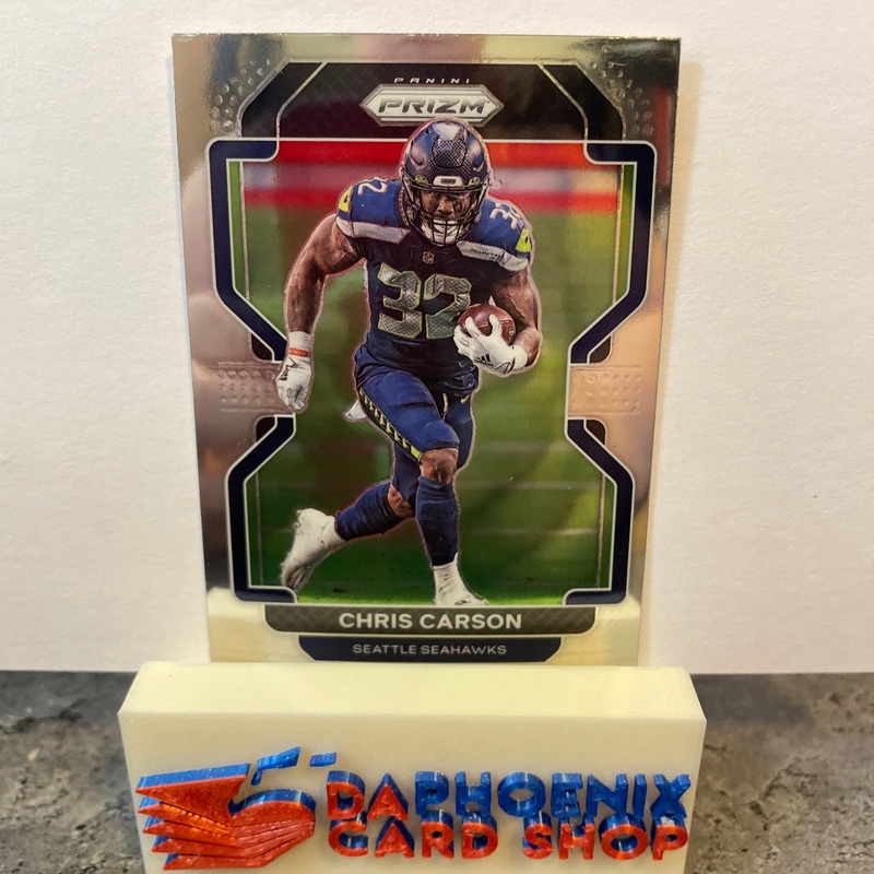 Chris Carson  Seahawks 2021 Panini Prizm #46