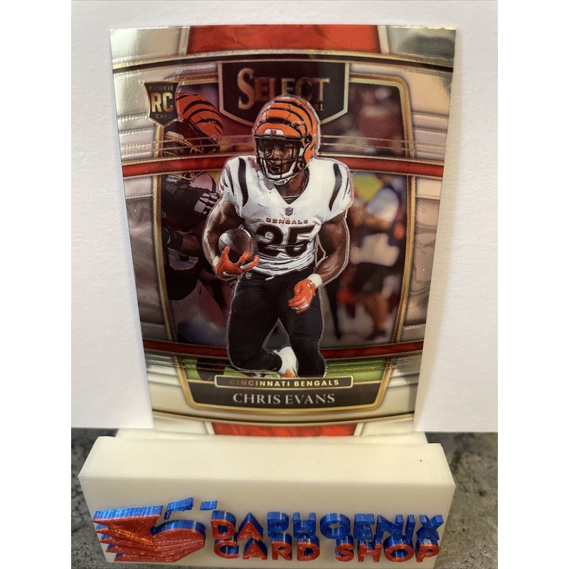Chris Evans Bengals 2021 Panini Select Rookie #96