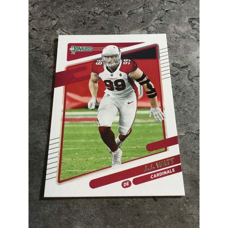 J.J. Watt Cardinals 2021 Panini Donruss #164