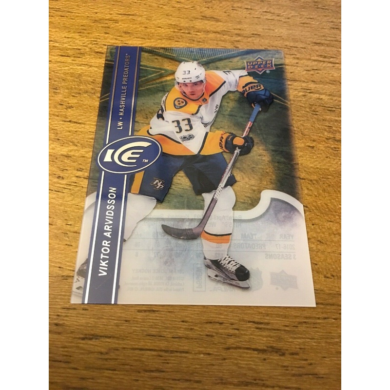 Viktor Arvidsson Predators 2017-2018 Upper Deck Ice #67