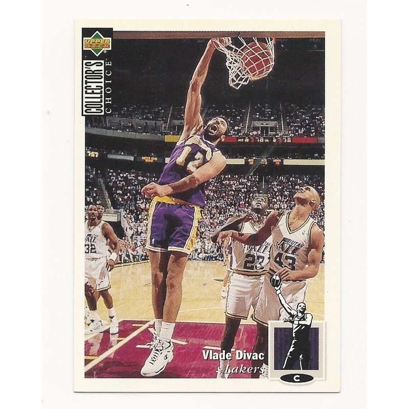 Vlade Divac Lakers 1994-1995 Upper Deck Collectors Choice #312
