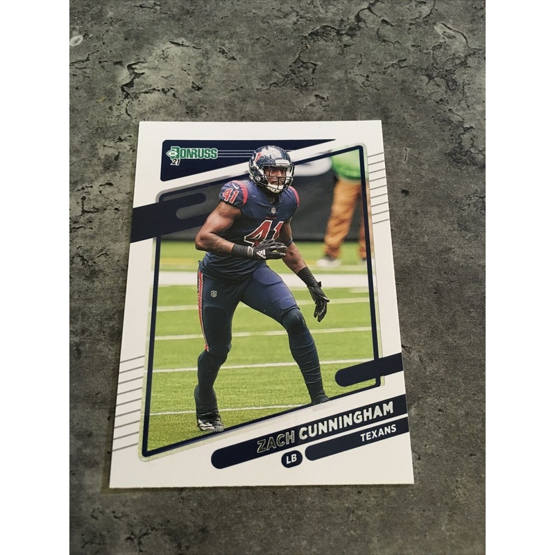 Zach Cunningham Texans 2021 Panini Donruss #168