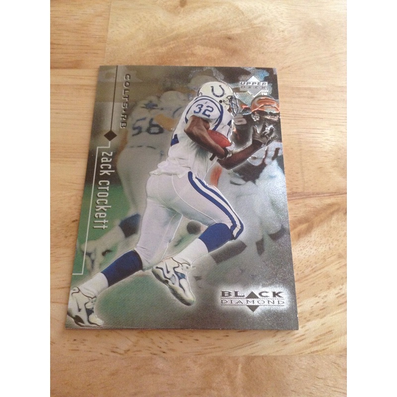Zack Crockett Colts 1998 UD Black Diamond #36