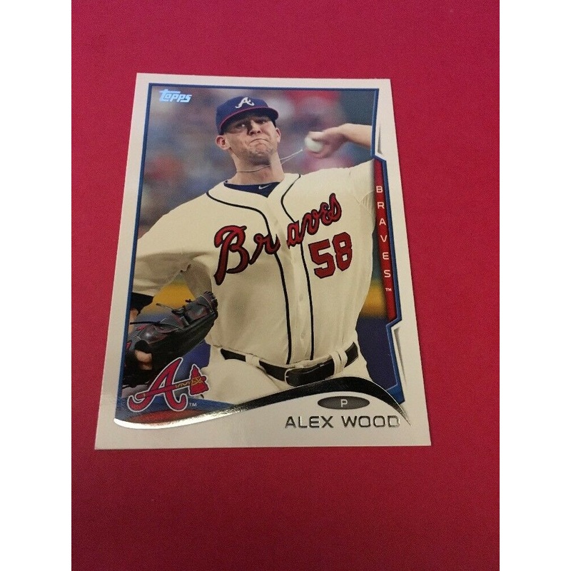 Alex Wood Braves 2014 Topps #437
