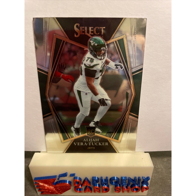 Alijah Vera-Tucker Jets 2021 Panini Select Rookie #186