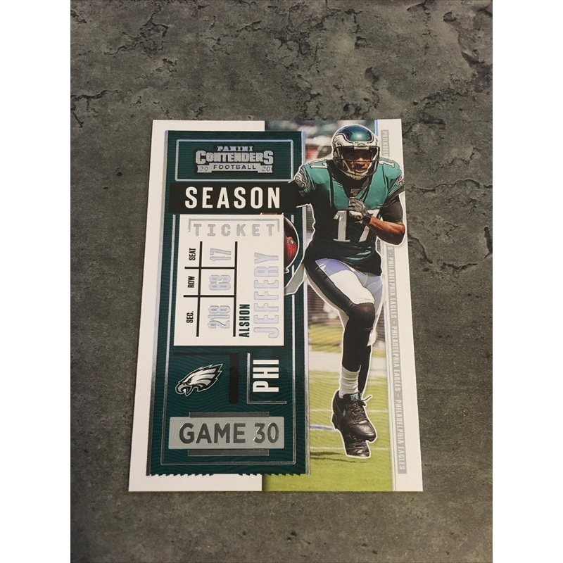 Alshon Jeffery Eagles 2020 Panini Contenders #27