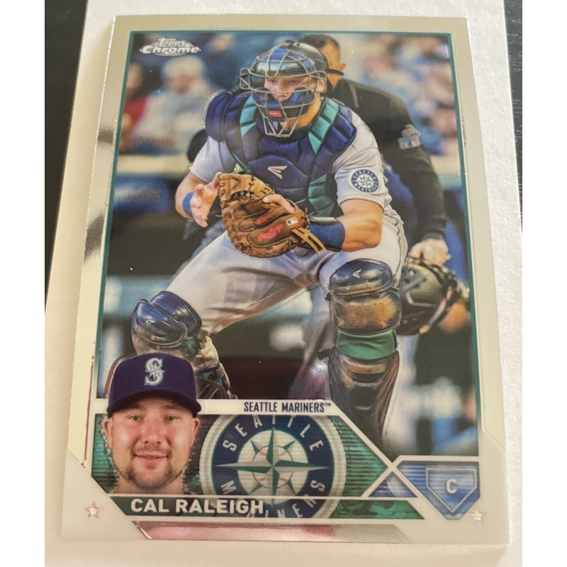 Cal Raleigh Mariners 2023 Topps Chrome #141