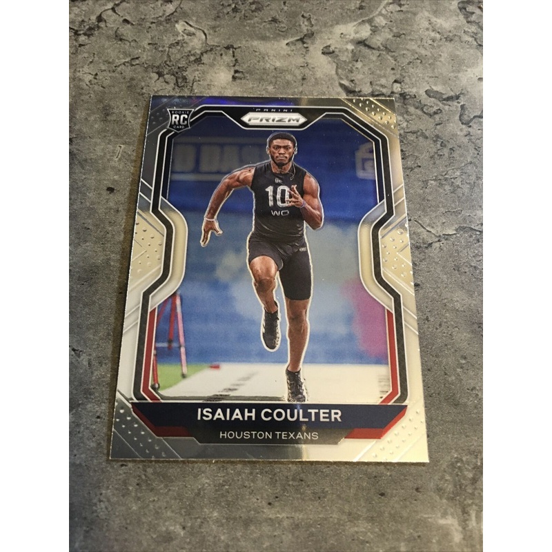 Isaiah Coulter Texans 2020 Panini Prizm Rookie #395