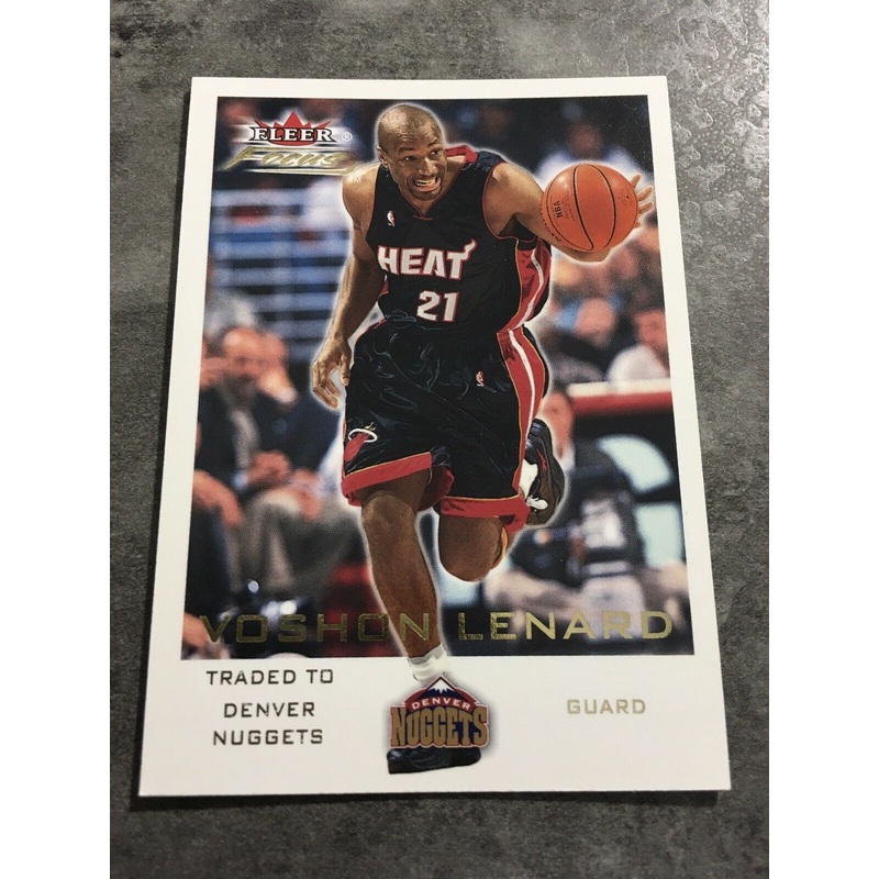 Voshon Lenard Nuggets 2000-2001 Fleer Focus #150